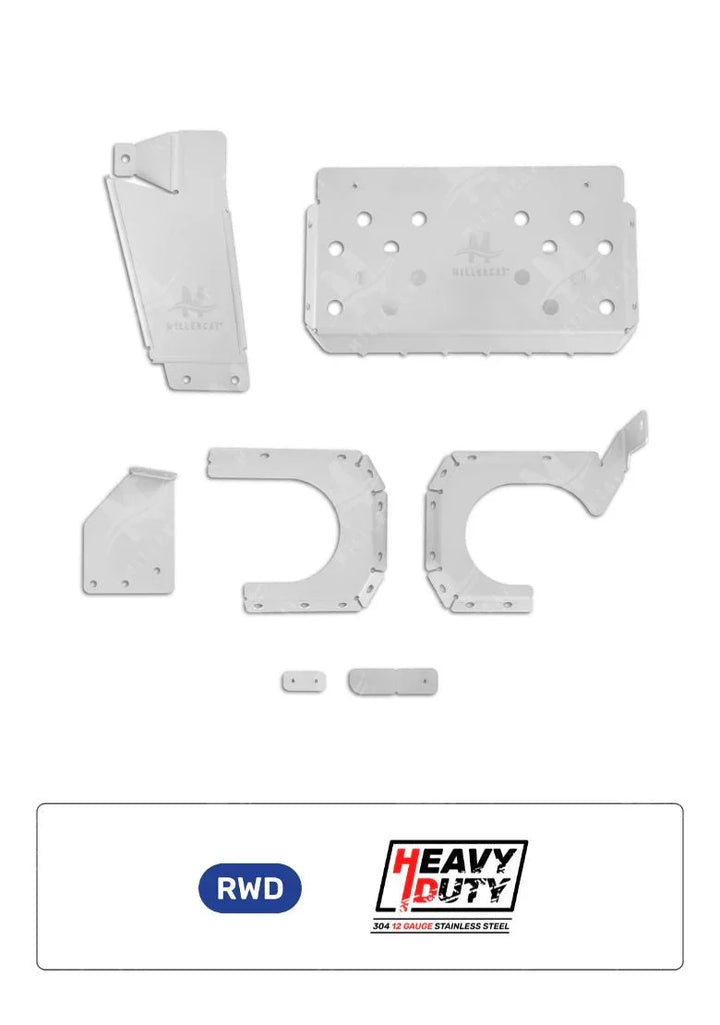 Ford F-450 Chassis Cab RWD 2017-2022 Cat Shield - Miller CAT Corp