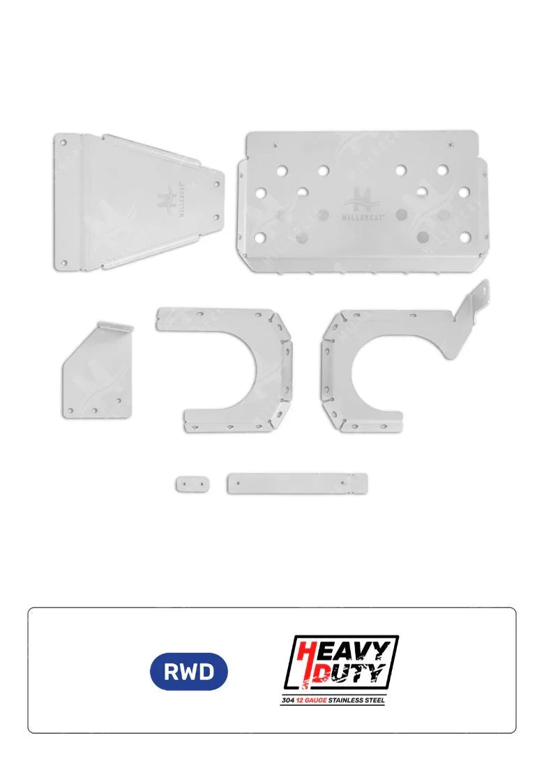 Ford F-450 Chassis Cab RWD 2023-2024 Cat Shield - Miller CAT Corp