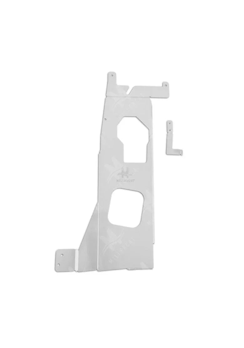 no.0182 菱形のガーネットとcrystal pillar Miller CAT 2020-2026 Ford Explorer Cat Shield – Miller CAT Corp