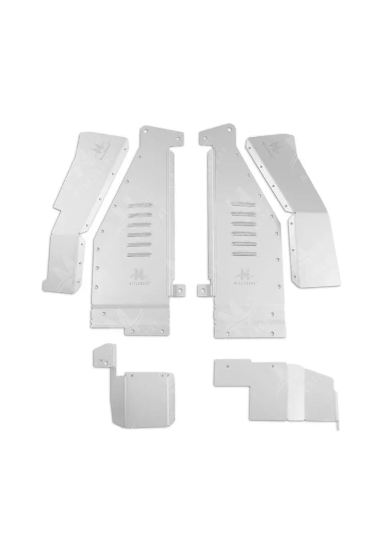 no.0176 菱形のガーネットとcrystal pillar Miller CAT 2008-2015 Toyota Land Cruiser 4WD Cat Shield – Miller