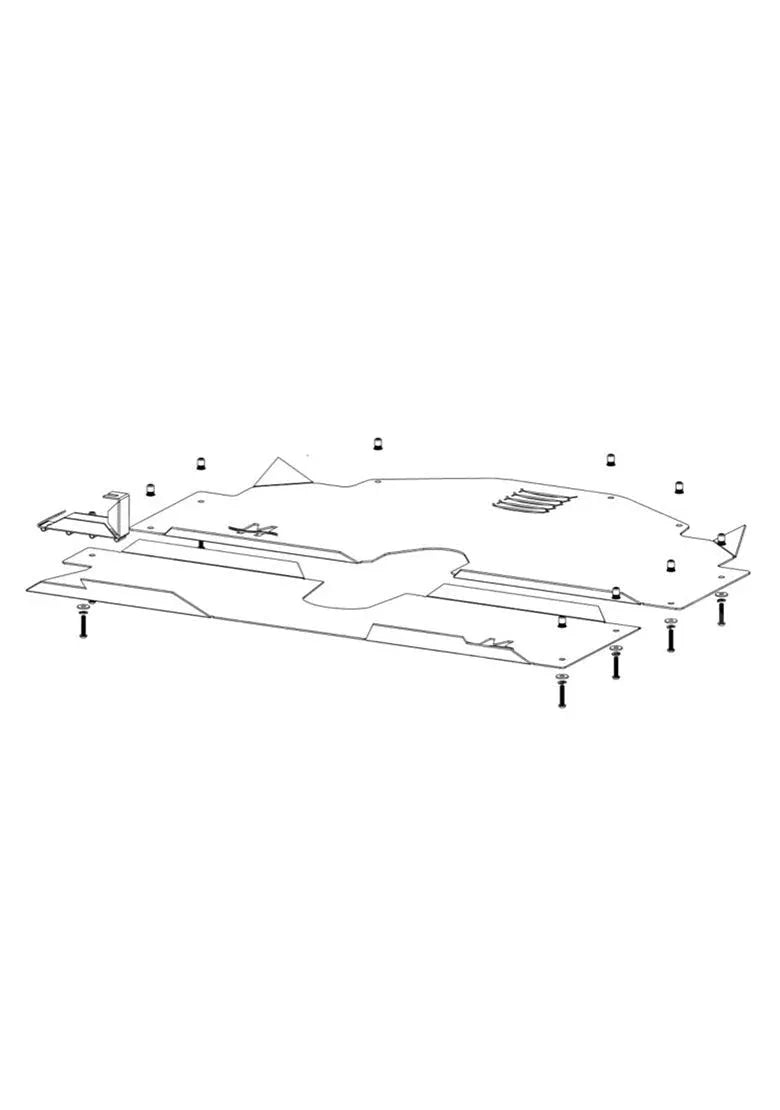 Toyota Prius Gen 1 2001-2003 Cat Shield - Miller CAT Corp
