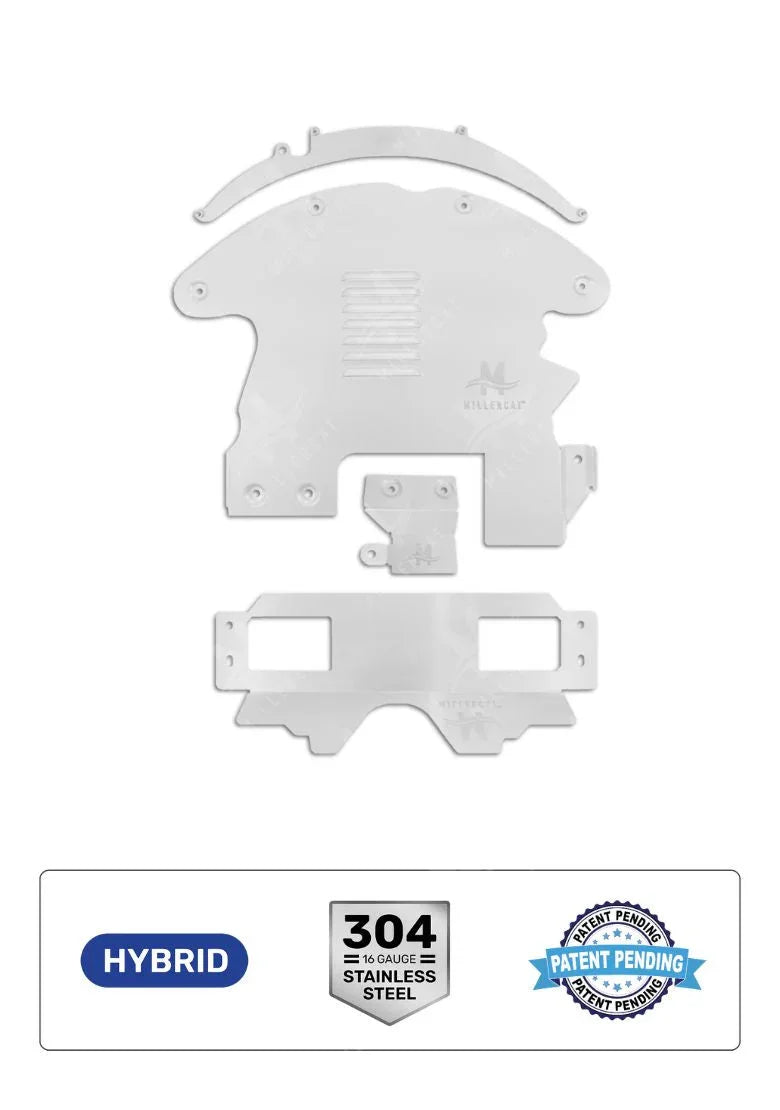 Toyota Prius Gen 3 2010-2015 V2 Cat Shield - Miller CAT Corp
