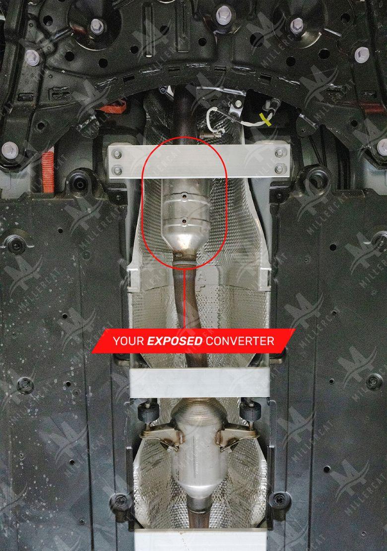 Toyota Corolla Hatchback 2.0L 2019-2025 Cat Shield - Miller CAT Corp