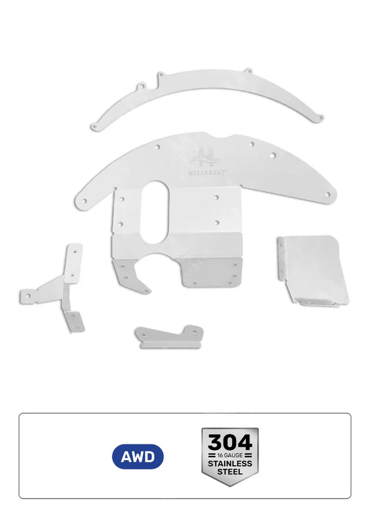Toyota RAV4 AWD 2013-2018 Cat Shield - Miller CAT Corp
