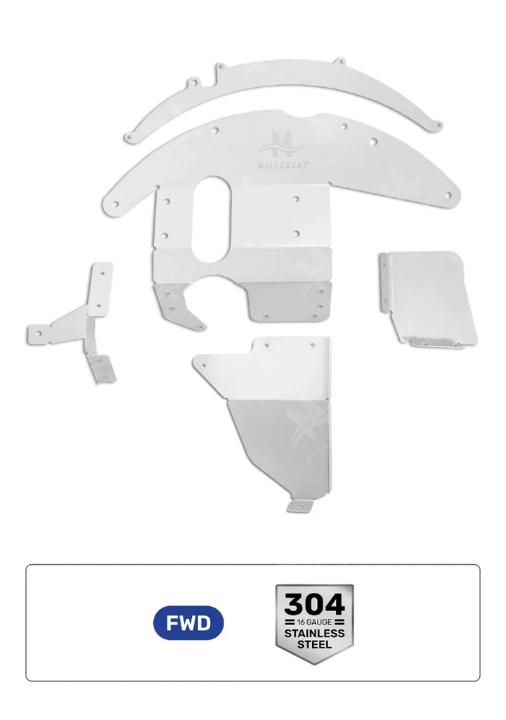 Toyota RAV4 FWD 2013-2018 Cat Shield - Miller CAT Corp