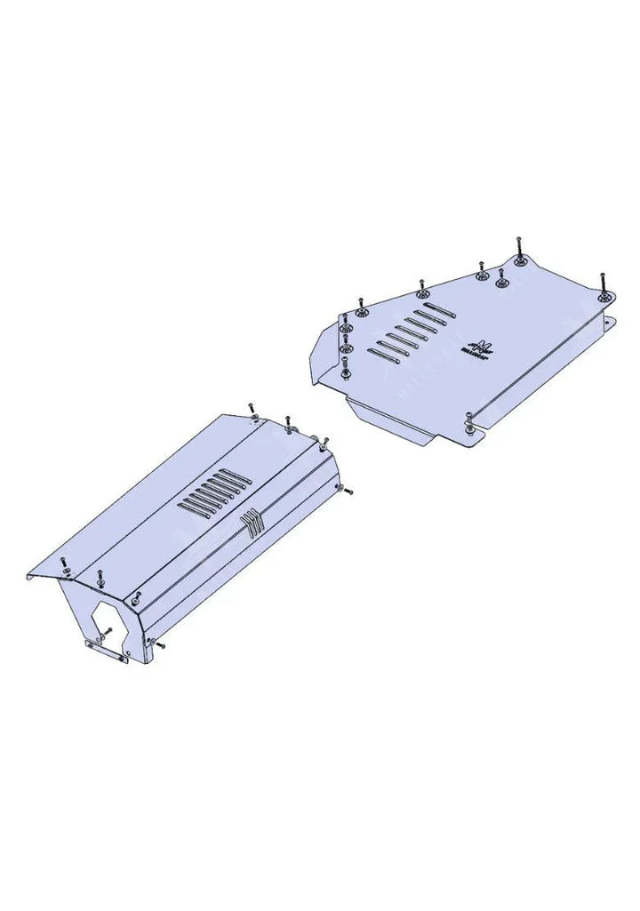 Toyota Tacoma 2.7L RWD 2005-2015 Cat Shield - Miller CAT Corp