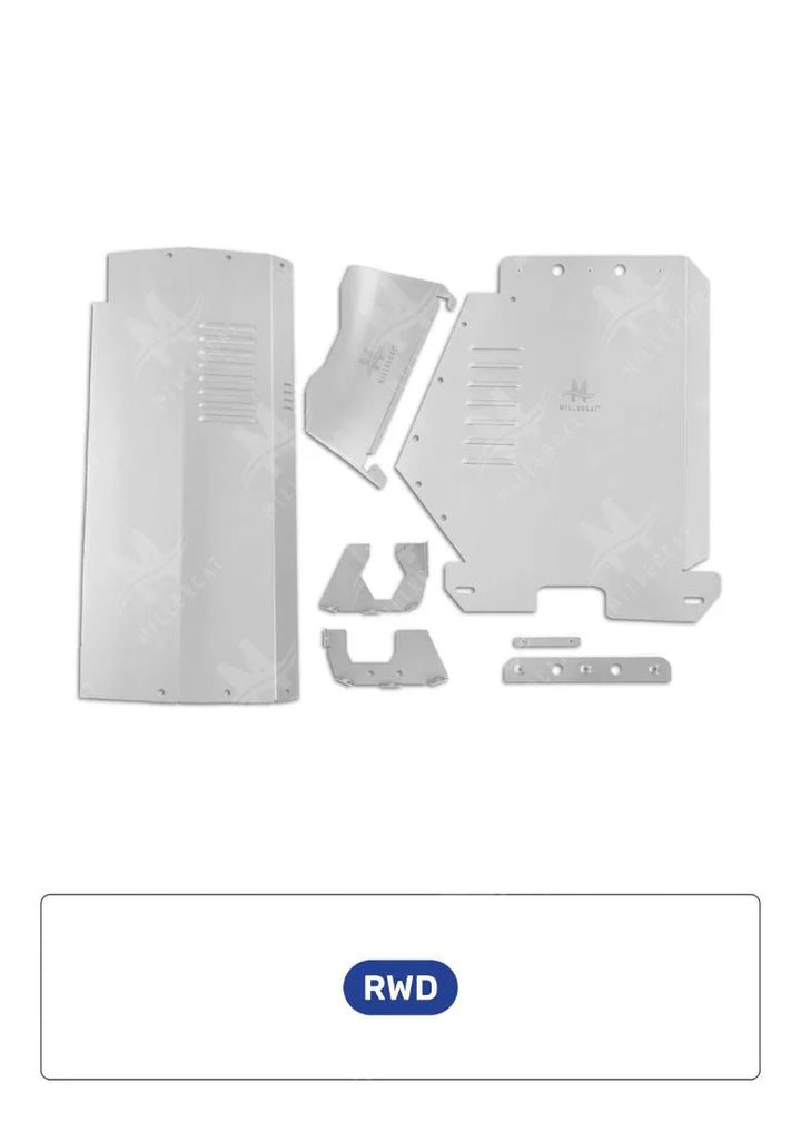 Toyota Tacoma 2.7L RWD 2016-2023 V1 Cat Shield - Miller CAT Corp