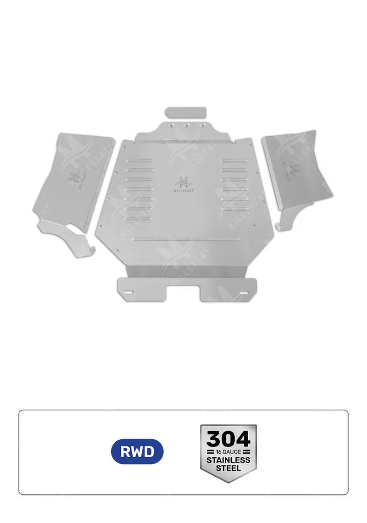 Toyota Tacoma 3.5L RWD 2016-2023 Cat Shield - Miller CAT Corp