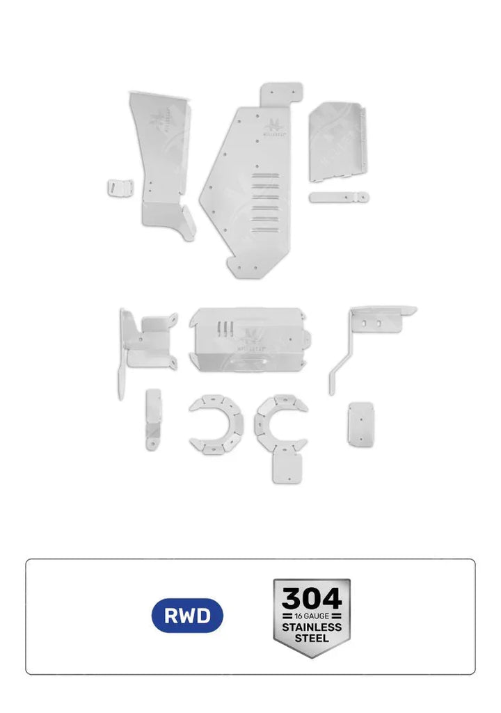 Toyota Tacoma PreRunner 2.7L RWD 2005-2015 Cat Shield - Miller CAT Corp