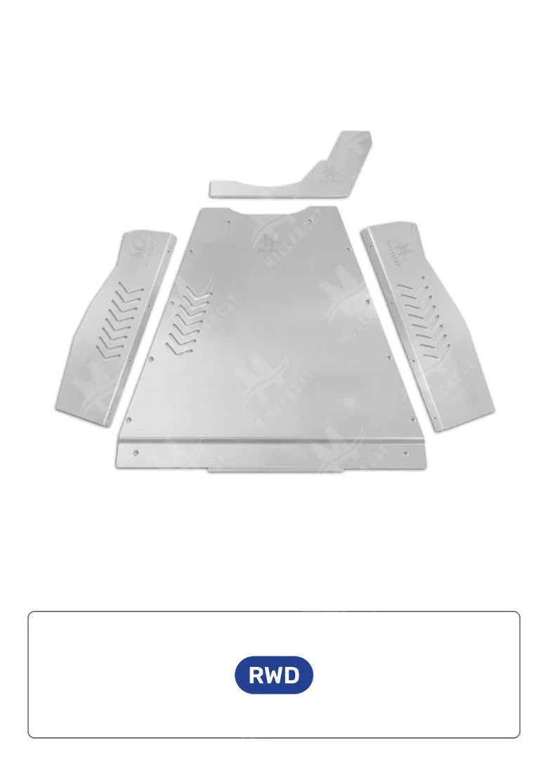 Toyota Tundra RWD 2007-2021 Cat Shield - Miller CAT Corp