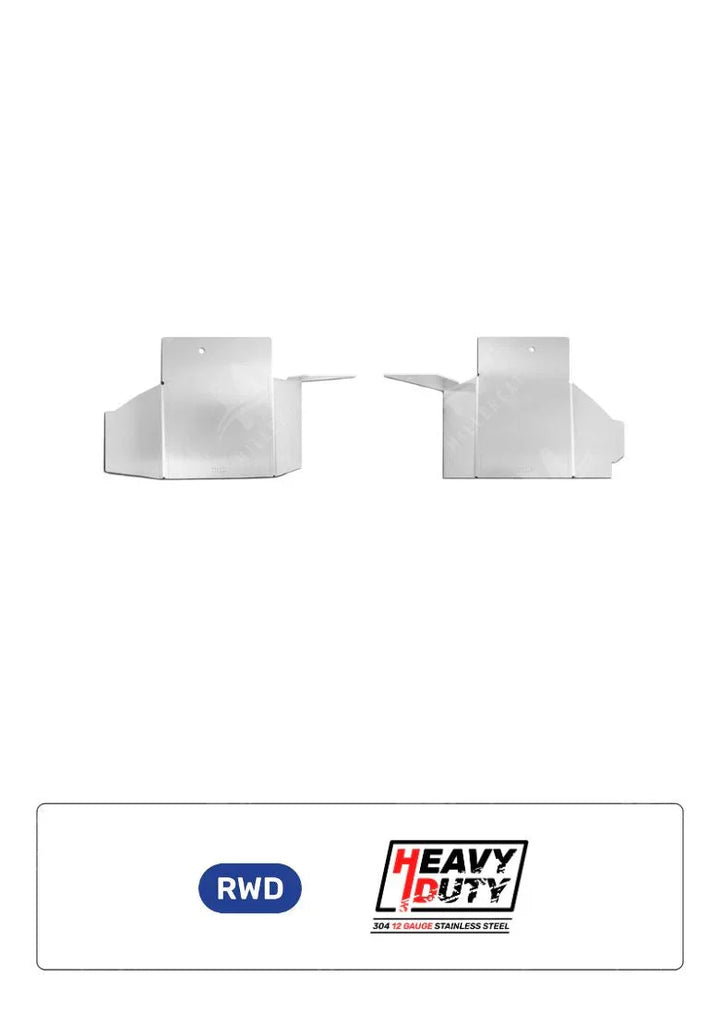 Toyota Tundra 2007-2021 RWD | Sequoia 2008-2022 RWD V2 Cat Shield Add-on - Miller CAT Corp