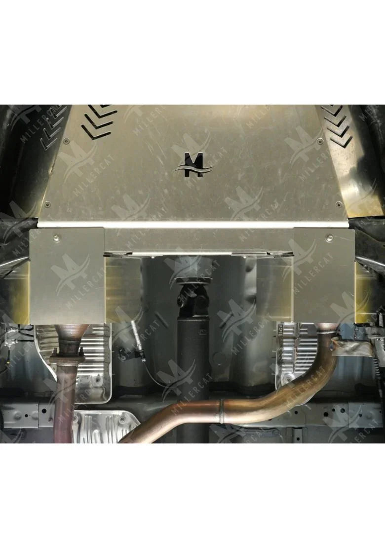 Toyota Tundra 2007-2021 RWD | Sequoia 2008-2022 RWD V2 Cat Shield Add-on - Miller CAT Corp