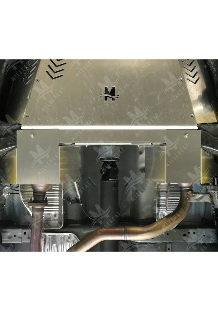 Toyota Tundra 2007-2021 RWD | Sequoia 2008-2022 RWD V2 Cat Shield Add-on - Miller CAT Corp