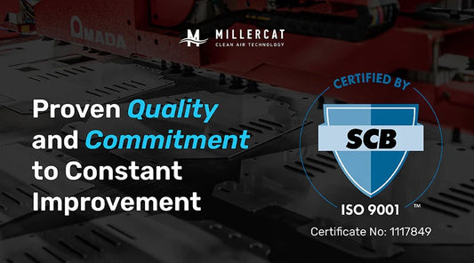 Miller CAT Achieves ISO 9001:2015 Certification