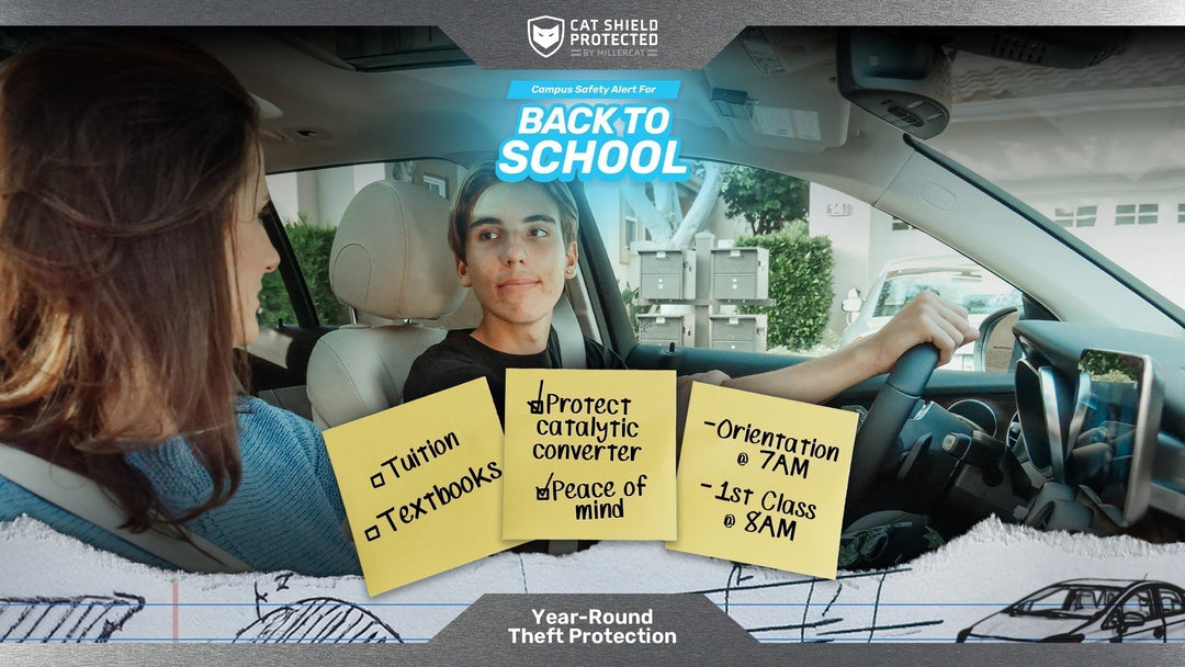 Student Safety: Prevent Catalytic Converter Theft on Campuses - Miller CAT Corp