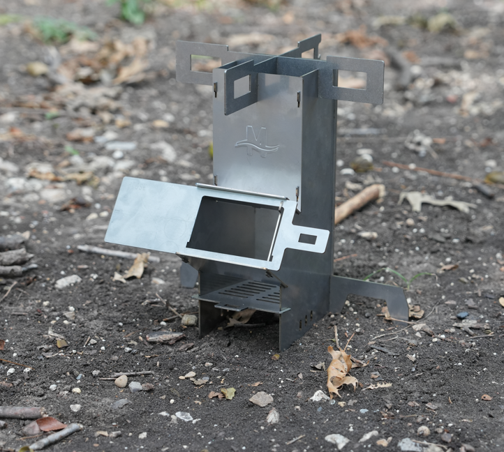 Completed Portable Rocket Stove