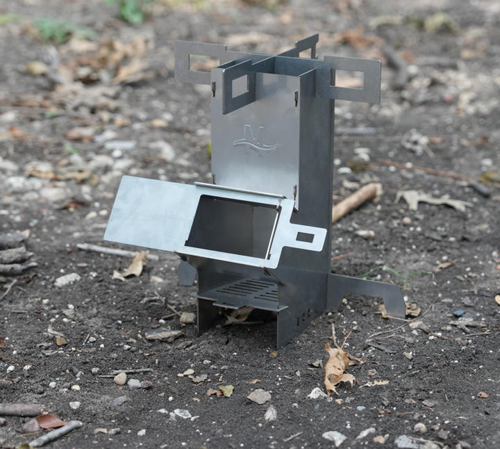 Completed Portable Rocket Stove