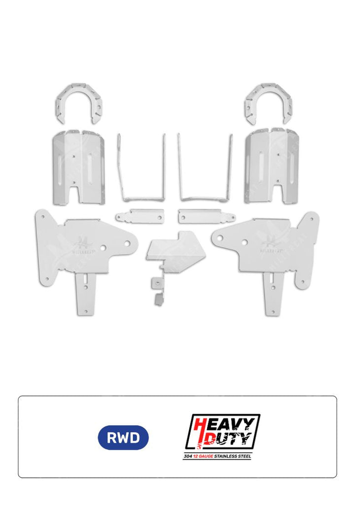 Nissan Frontier RWD Cat Shield