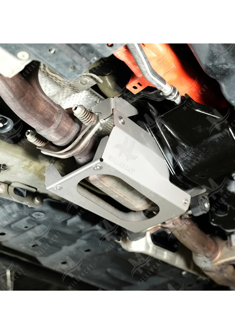 no.0176 菱形のガーネットとcrystal pillar Miller CAT 2008-2015 Toyota Land Cruiser 4WD Cat Shield – Miller