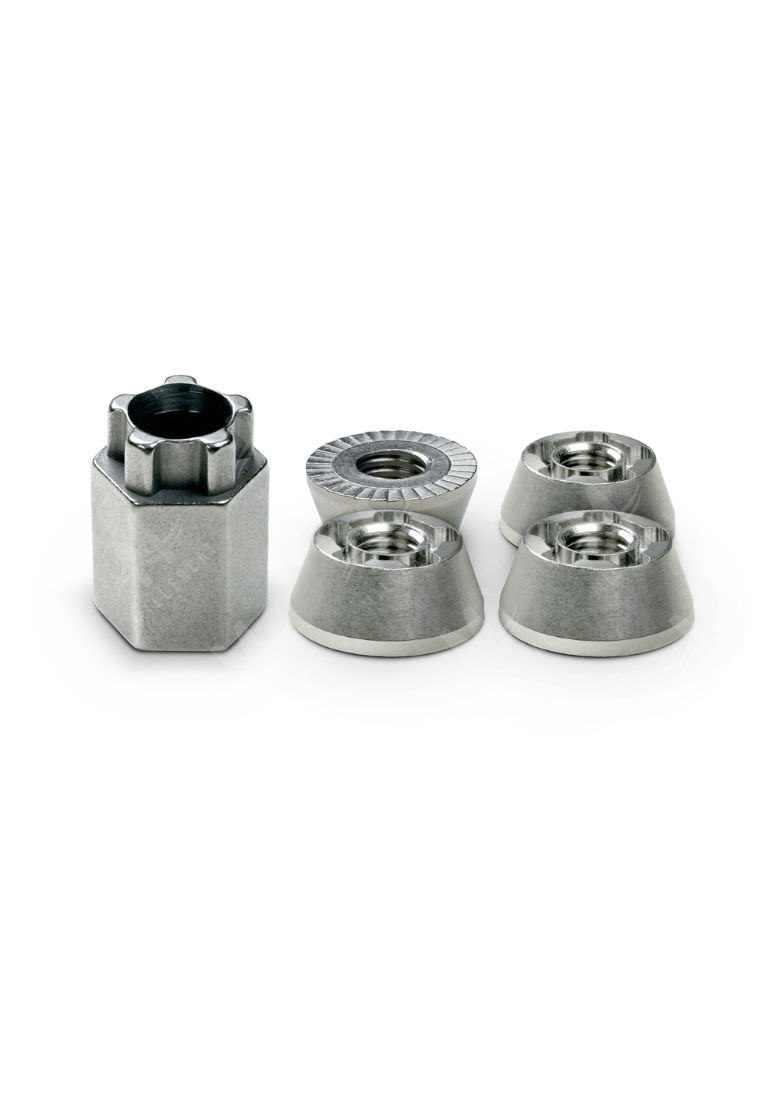 M8 Security Nuts and Key by MCPROTECTED