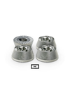 Security Nuts Only - M6 or M8 Stainless Steel Tamper-Resistant Refill Set of 4