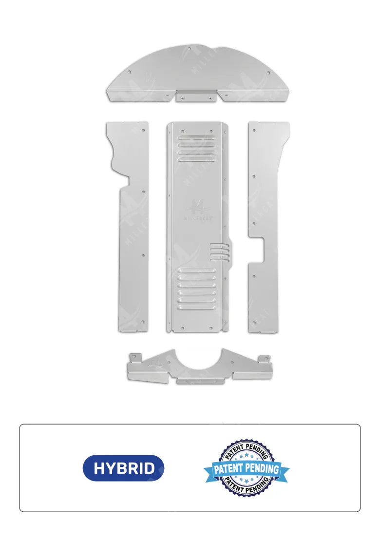 Miller CAT 2004-2009 Prius Gen 2 V2 Cat Shield Standard Package
