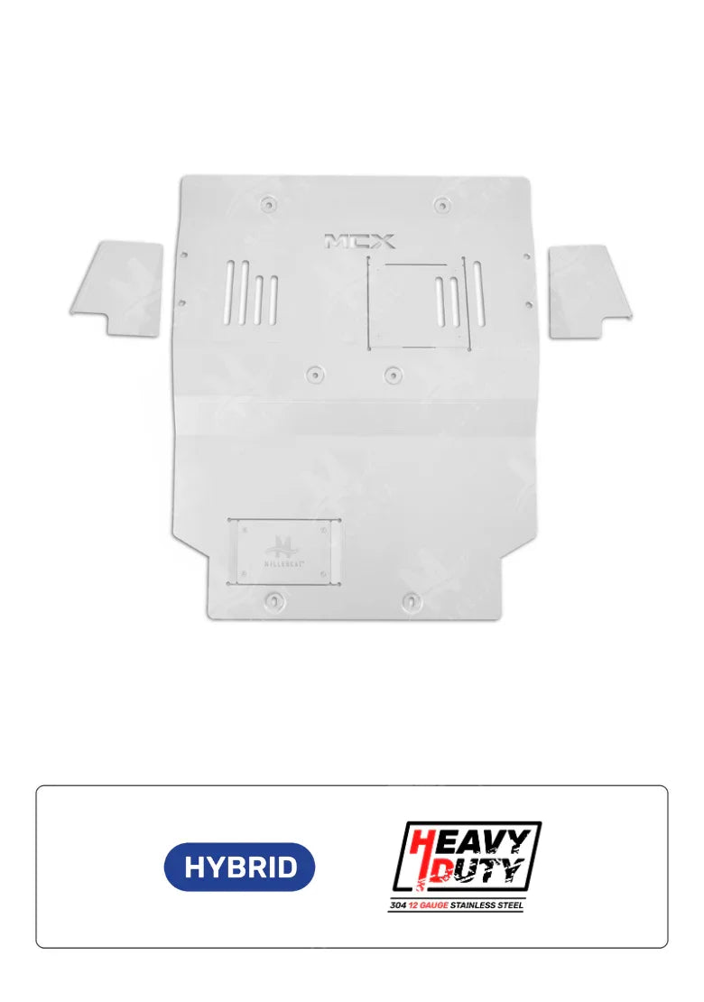 Miller CAT 2024-2026 Toyota Land Cruiser Hybrid Skid Plate | MCX