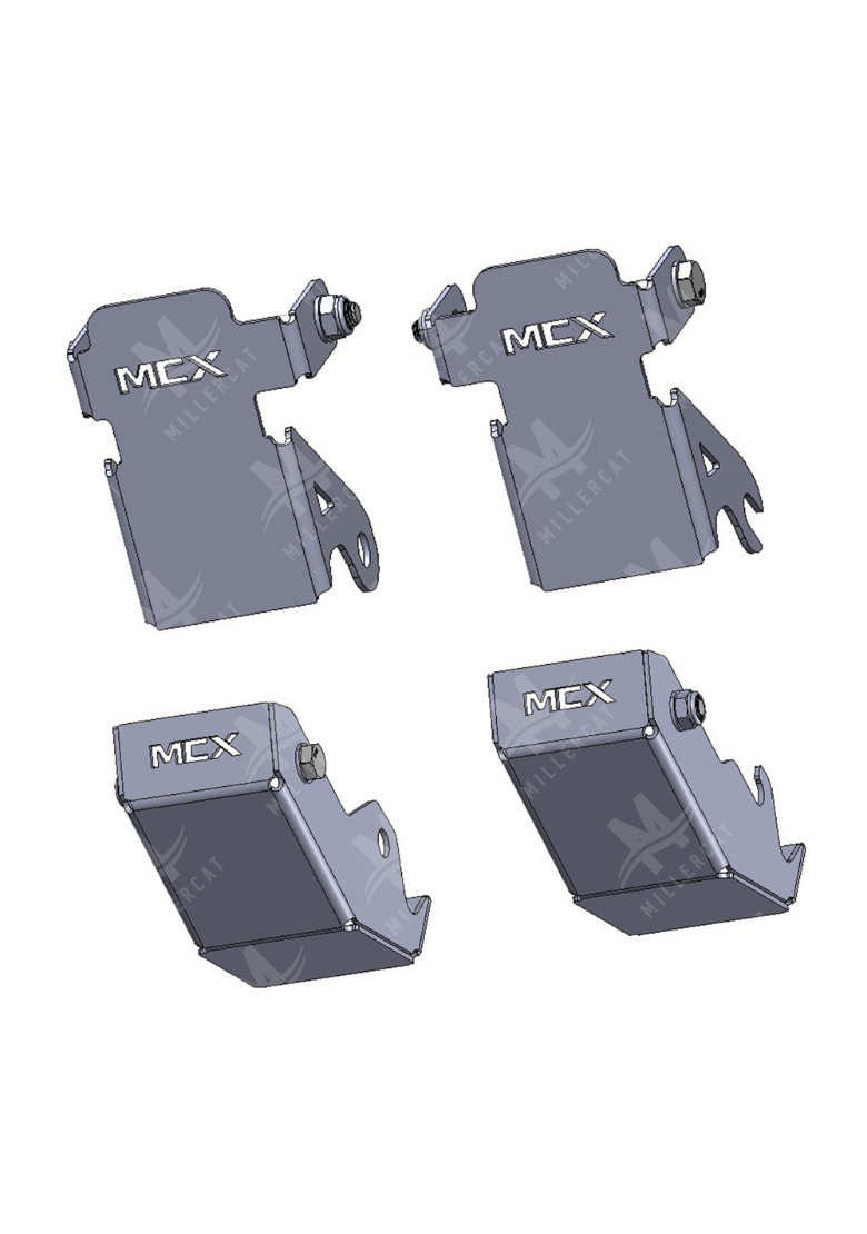 Toyota Tacoma 2024-2026 MCX Trailing Arm Skid Plate Kit