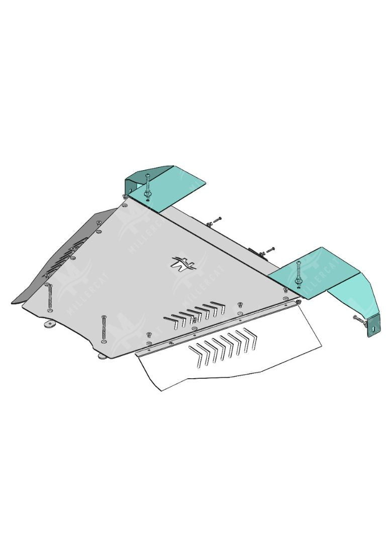 Toyota Sequoia Gen 2 4x4 Cat Shield